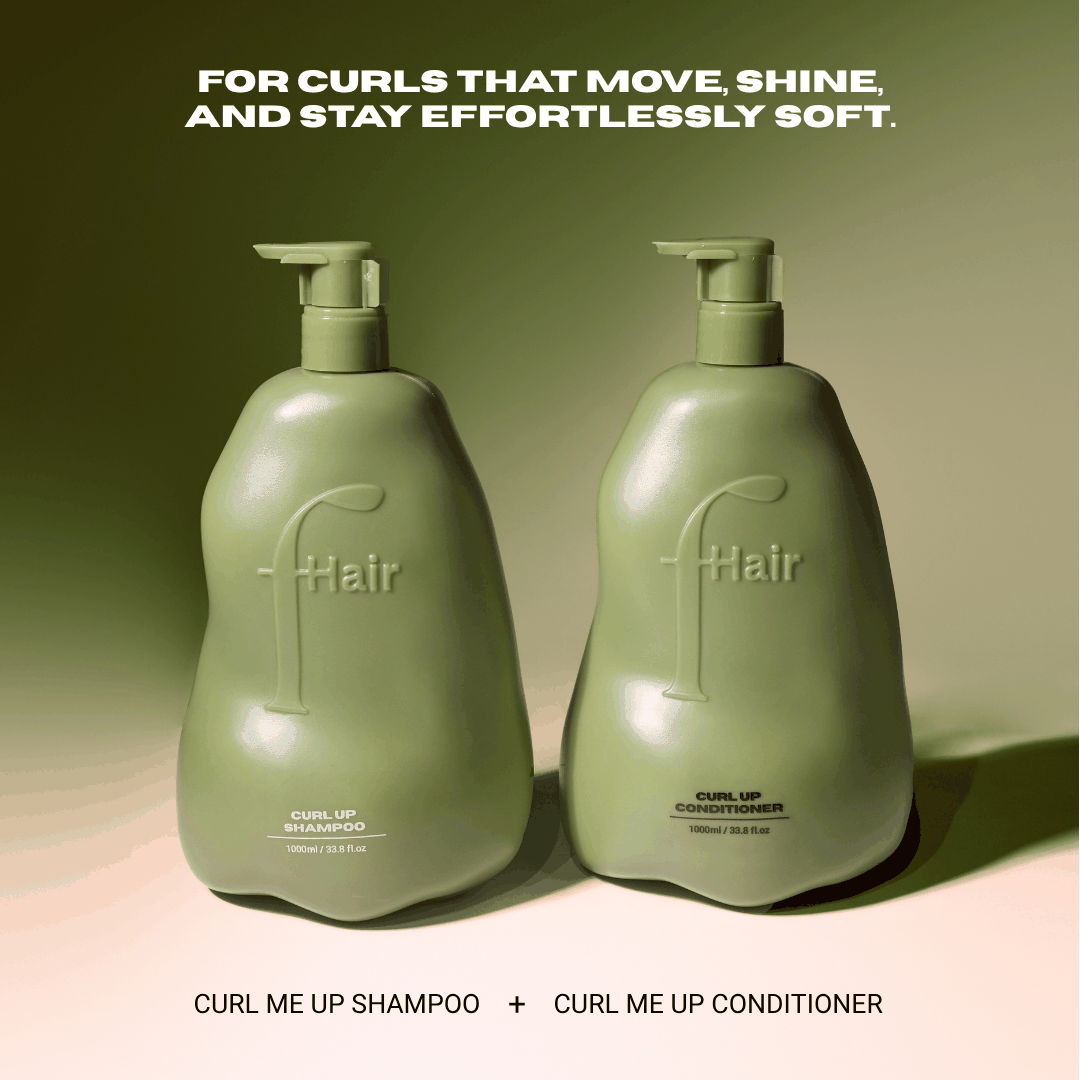 Curl Up conditioner bottle for curly hair hydration and frizz control