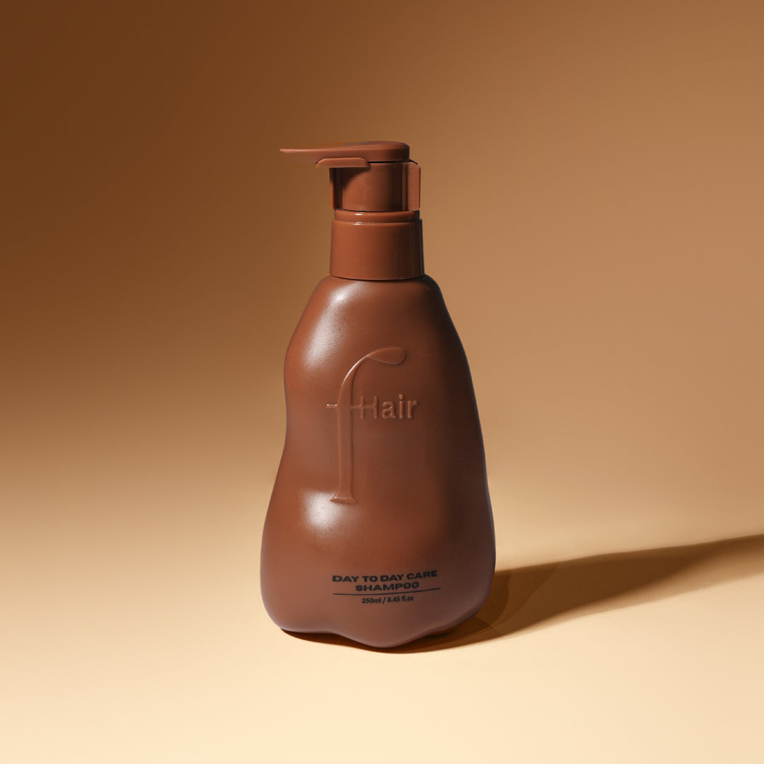 Fhair Day-to-Day Care Shampoo 250ml for everyday use. Provides gentle cleansing, hydration and smoothness for healthy hair.