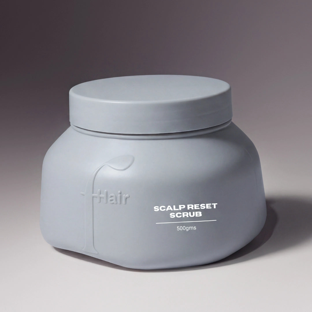 Scalp Reset Scrub – Gentle Desert Salt Scrub for Scalp Buildup 500g jar