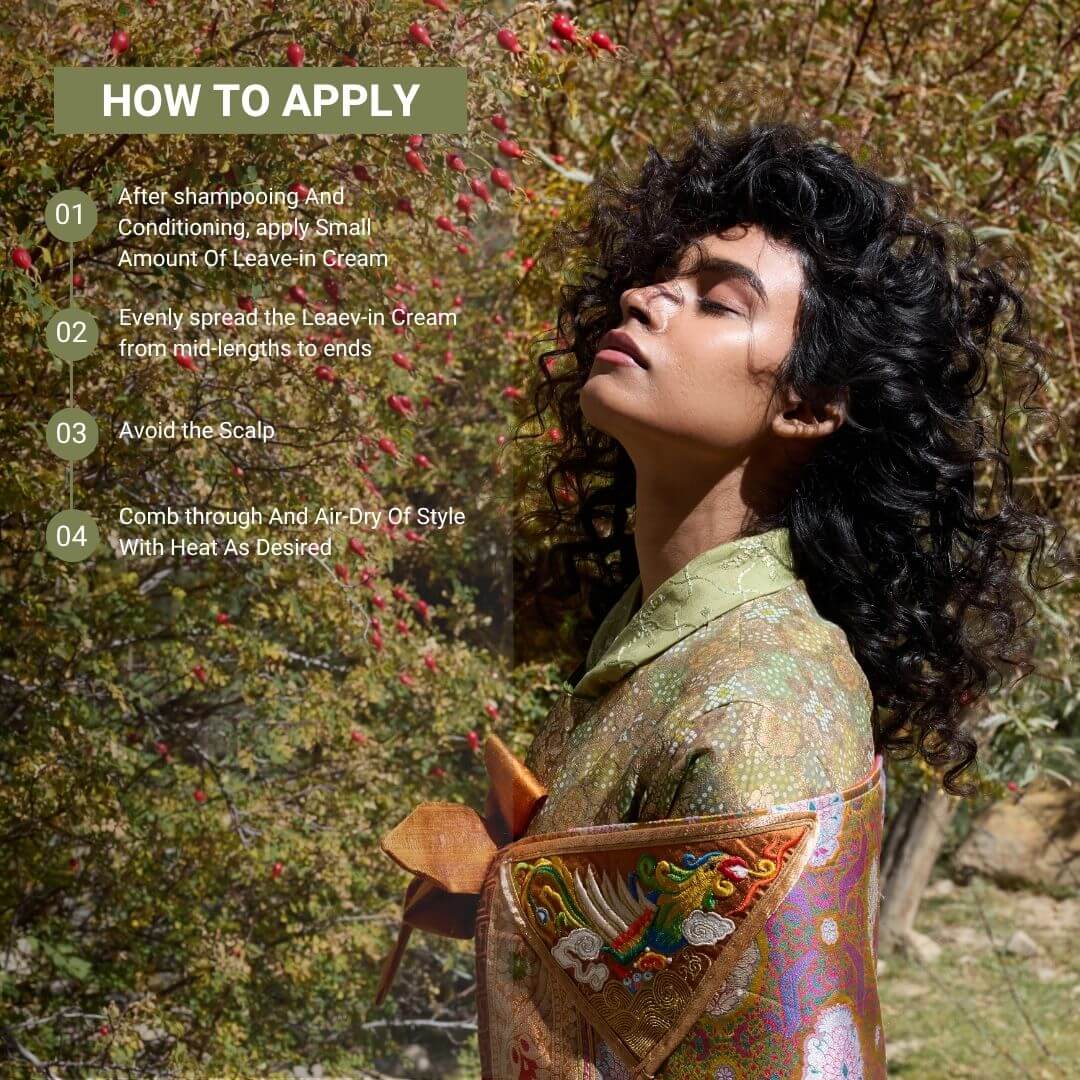 How to use Fhair Curl Up Leave-In Cream. Apply to damp hair to define curls, reduce frizz and achieve soft, bouncy curls.