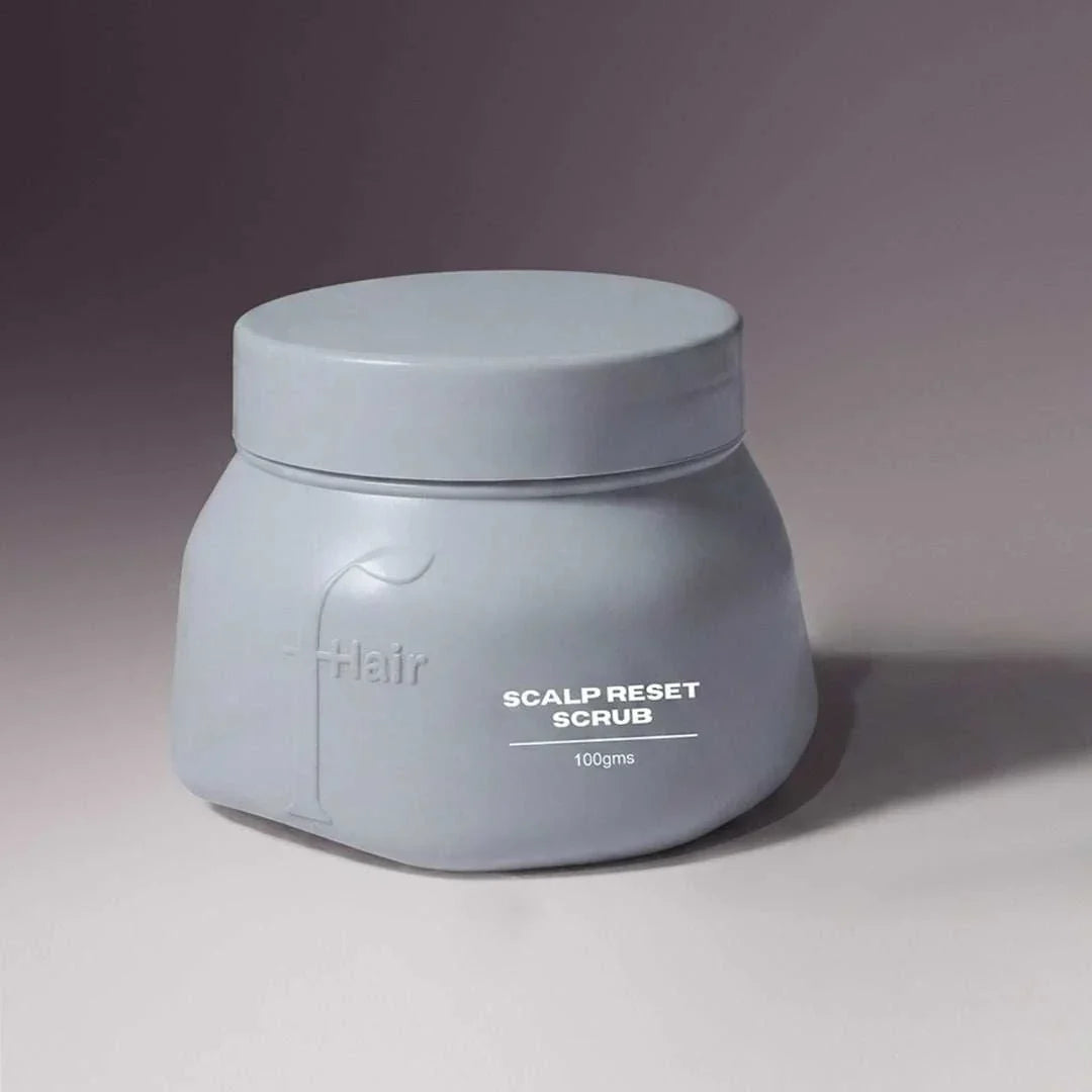 Gentle desert salt scalp reset scrub for buildup removal
