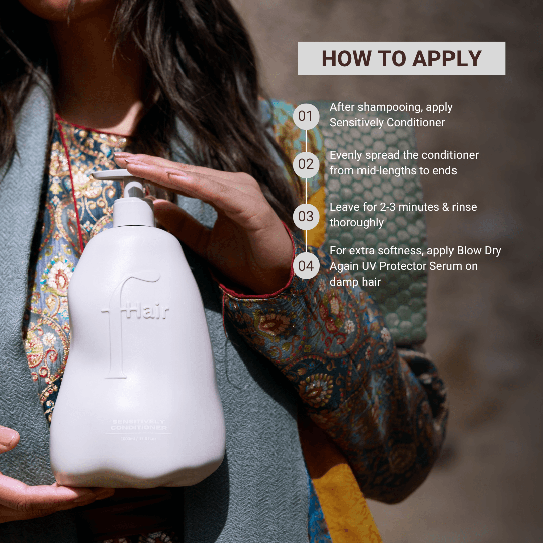 Sensitively Conditioner bottle for sensitive scalp care