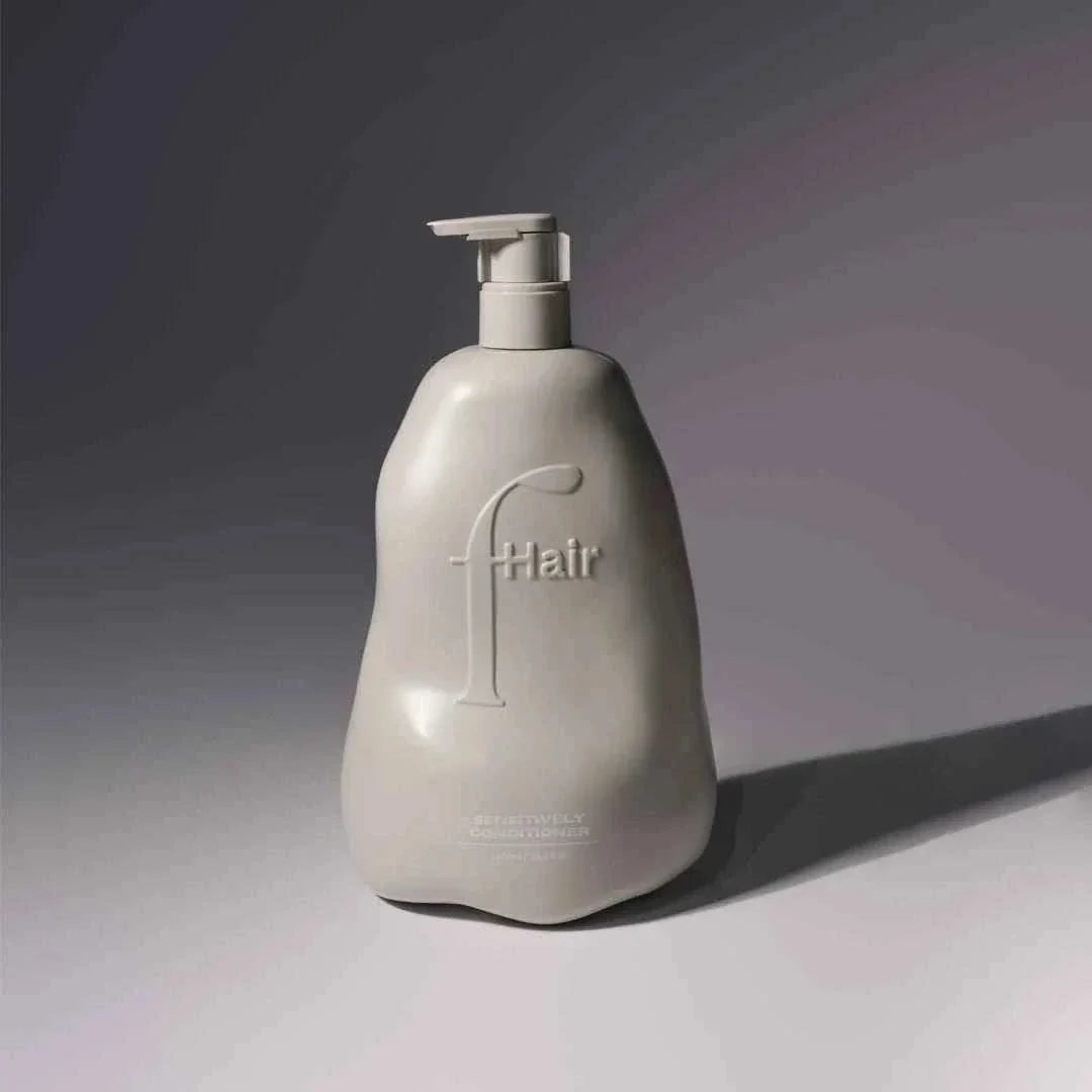 bottle of sensitively conditioner for sensitive scalp care