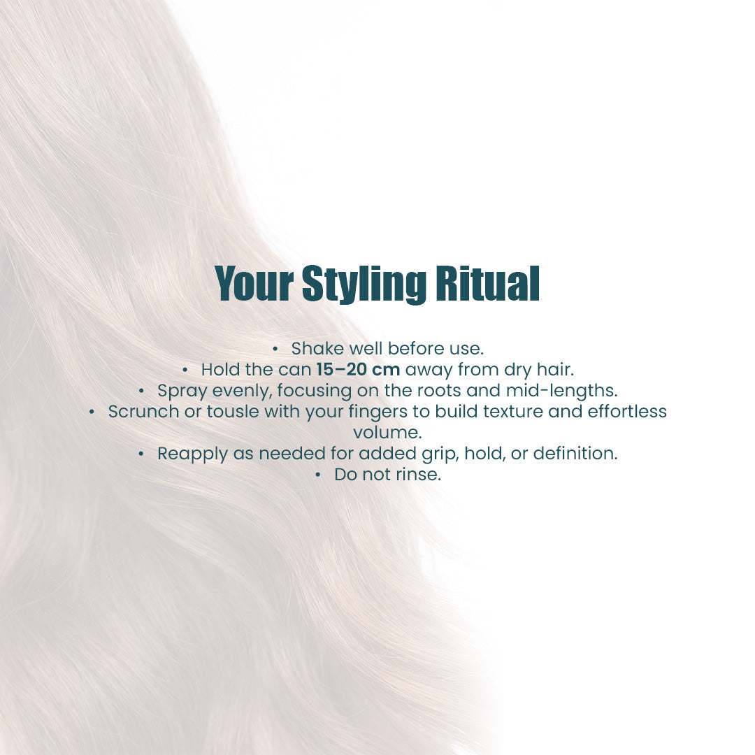 TEXTURE ON volumizing and texturizing dry hair spray